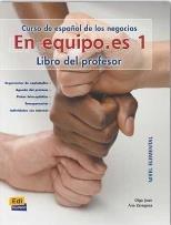 Okładka książki En equipo es 1 przewodnik metodyczny