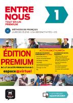 Okładka książki Entre nous 1 Podręcznik z ćwiczeniami PREMIUM