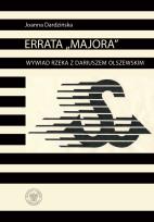 Okładka książki Errata Majora Wywiad rzeka z Dariuszem Olszewskim