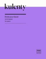 Okładka książki Etoile pour David na fortepian