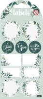 Opakowanie Etykiety samoprzylepne - Eucalyptus Labels