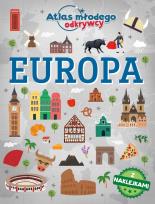 Okładka książki Europa. Atlas młodego odkrywcy (z naklejkami)