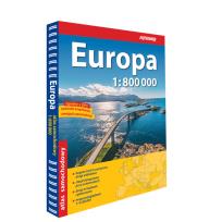 Okładka książki Europa Atlas Samochodowy 1:800 000  2026/2027