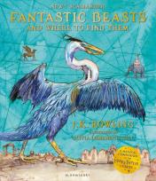 Okładka książki Fantastic Beasts and Where to Find Them wer. angielska