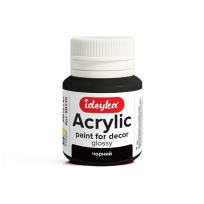 Opakowanie Farba akrylowa Czarny 20ml