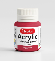 Opakowanie Farba akrylowa Kardynał 20ml