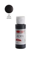 Opakowanie Farba akrylowa Matt czarny 60ml HAPPY COLOR