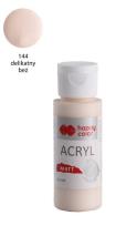 Opakowanie Farba akrylowa Matt delikatny beż 60ml HAPPY COLOR