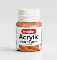 Opakowanie Farba akrylowa metaliczna Miedź 20ml