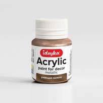 Opakowanie Farba akrylowa metaliczna Rzymskie złoto 20ml