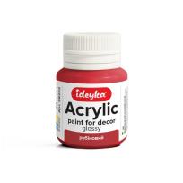 Opakowanie Farba akrylowa Rubin 20ml