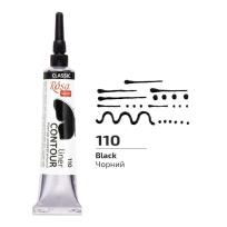 Opakowanie Farba aktylowa konturowa universal black 20ml