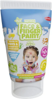 Opakowanie Farba dla malowania palcami biała 65ml