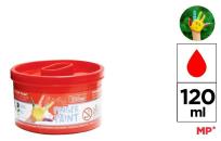 Opakowanie Farba do malowania palcami czerwona 120ml (6szt)