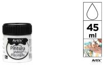 Opakowanie Farba do szkła i ceramiki biała 45ml (6szt)