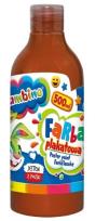 Opakowanie Farba plakatowa brązowa 500ml BAMBINO