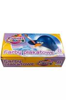 Opakowanie Farby plakatowe 8 kolorów 20ml