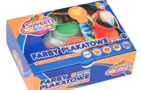 Opakowanie Farby plakatowe fluorescencyjne 6 kolorów 20ml