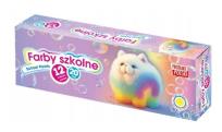 Opakowanie FARBY PLAKATOWE pieski 12 KOLOROW 20ML