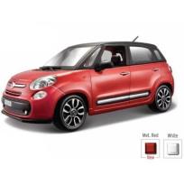 Opakowanie Fiat 500L 1:24 czerwony BBURAGO