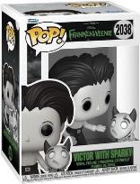 Opakowanie Figurka Funko POP Frankenweenie:Victor with Sparky