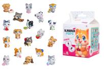 Opakowanie Figurka Kawaii Pups pieski 4 sztuki mix wzorów
