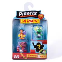 Opakowanie Figurka Piratix Shark Treasure 4-pak