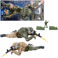 Opakowanie Figurka Żołnierza na baterie MIX