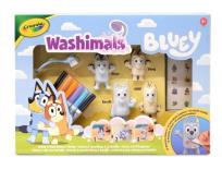 Opakowanie Figurki zmywalne do malowania Bluey 4szt