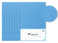 Opakowanie Filc dekoracyjny jasnoniebieski 8szt
