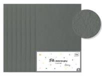 Opakowanie Filc dekoracyjny szary 8szt