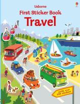 Okładka książki First Sticker Book Travel wer. angielska