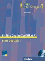 Okładka książki FIT FURS GOETHE ZERTIFIKAT A1 START DEUTSCH 1 MIT CD-MACMILL
