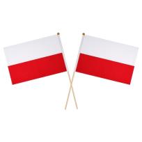 Opakowanie Flaga polski chorągiewka 14x21cm 2szt