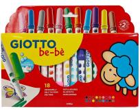 Opakowanie Flamastry BeBe 18 kolorów GIOTTO
