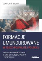 Okładka książki Formacje umundurowane w Rzeczypospolitej Polskiej