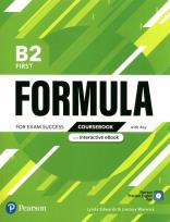 Okładka książki Formula B2 First Coursebook with key and Interactive eBook