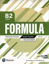 Okładka książki Formula B2 First Exam Trainer with key and Interactive eBook