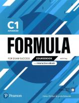 Okładka książki Formula C1 Advanced Coursebook with key and Interactive eBook