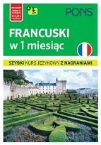 Okładka książki Francuski w 1 miesiąc Szybki kurs językowy+MP3 w.3