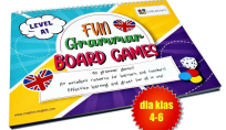 Okładka książki Fun Grammar Board Games Level A1 CREATIVO