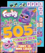 Okładka książki Furby, co mnie czeka? 505 naklejek