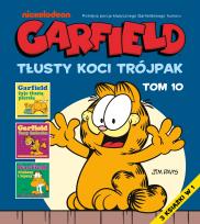 Okładka książki Garfield. Tłusty koci trójpak. Tom 10
