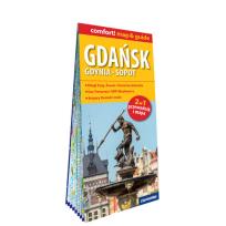 Okładka książki Gdańsk, Gdynia, Sopot laminowany map&guide 2w1: przewodnik i mapa