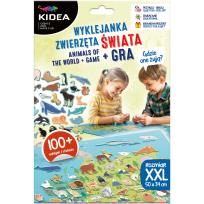 Opakowanie Gdzie oni żyją? Zwierzęta świata + gra KIDEA