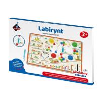 Opakowanie Genialny dzieciak. Labirynt - trening małej rączki