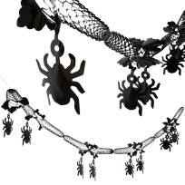 Opakowanie Girlanda 3D pająki