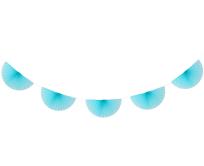 Opakowanie Girlanda PB&C Wachlarze błękitna 300cm