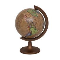 Opakowanie Globus retro żaglowce stopka drewno 11cm SK