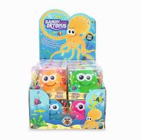 Opakowanie Gniotek Ośmiornica fluorescencyjna 1szt.mix